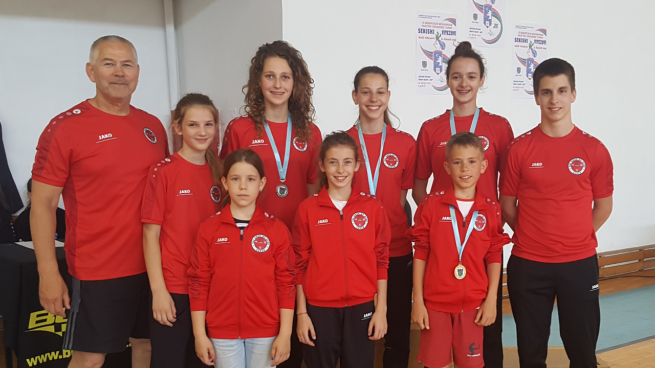 Senjski vitezovi 2017: Dva zlata, srebro i bronca Taekwondo kluba Zadar