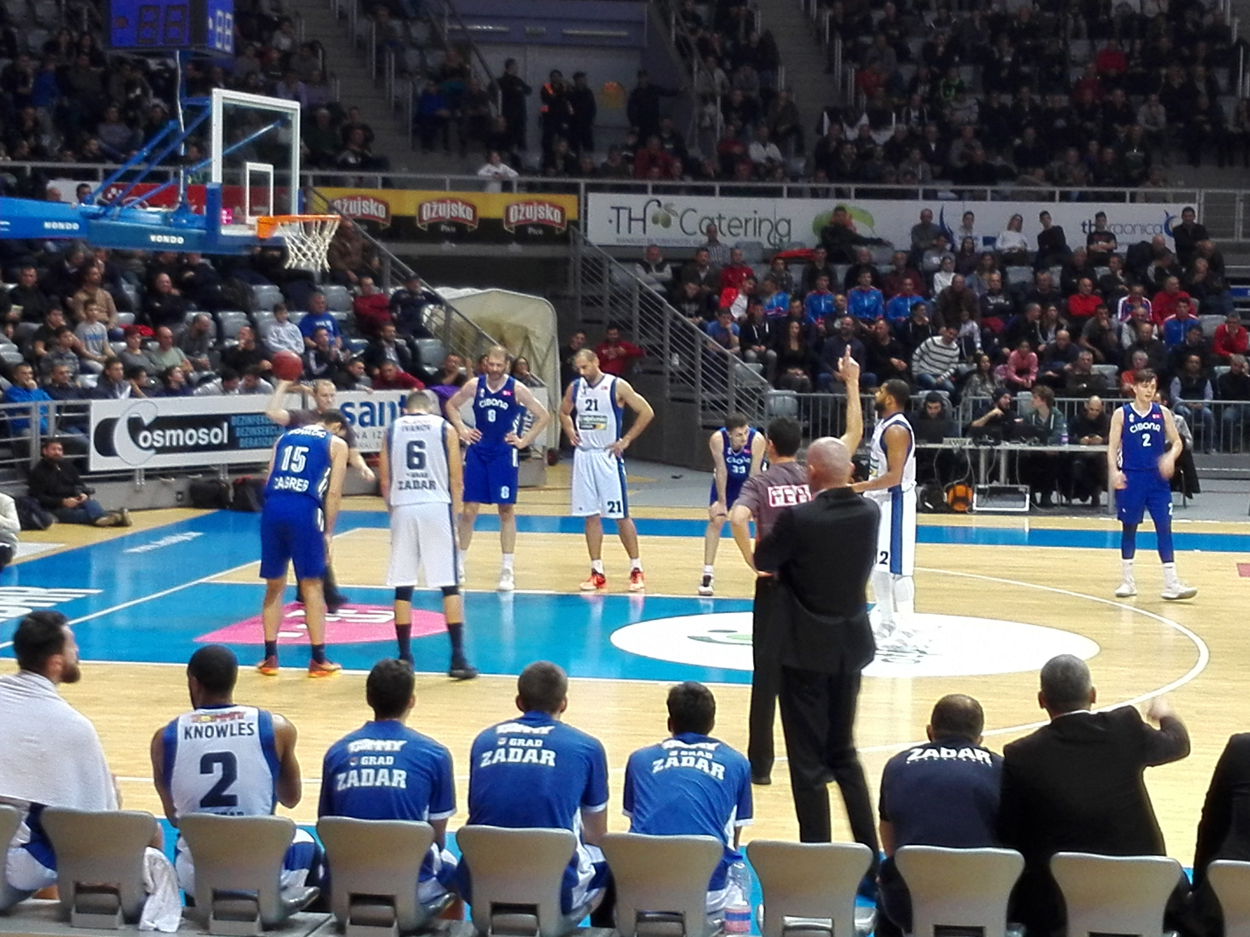 Zadar i drugi put ove sezone bolji od Cibone! Nazoru pljesak ali ne i pobjeda!