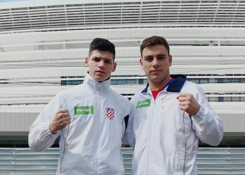 U ring na EP U-22 danas ulaze zadarske nade Toni Filipi i Martin Grgec. Dečki sretno.