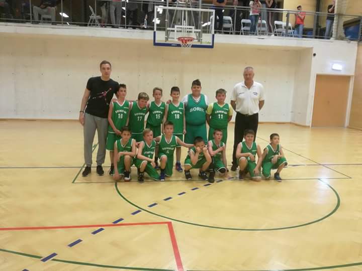 Predstavnici KK Sonik Puntamika u poluzavršnici U-11 PH