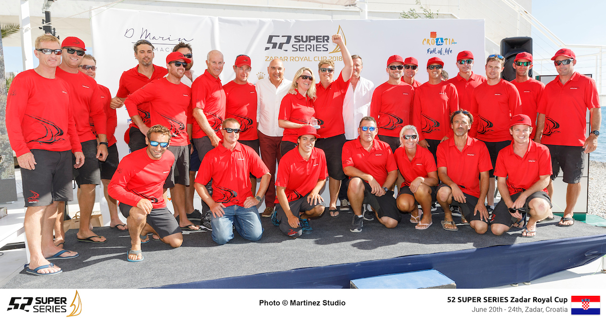Luna Rossa pobjednik prestižne regate 52 Super Series Zadar Royal Cup