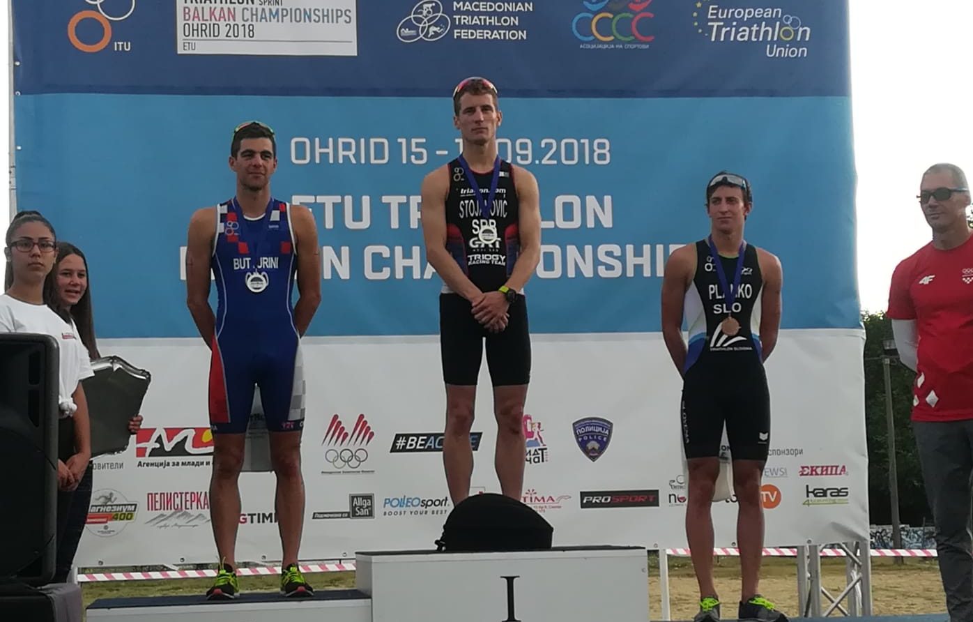 Zadarski triatlonac Jacopo Butturini srebrni na Ohrid ETU Triathlon Balkan Championships