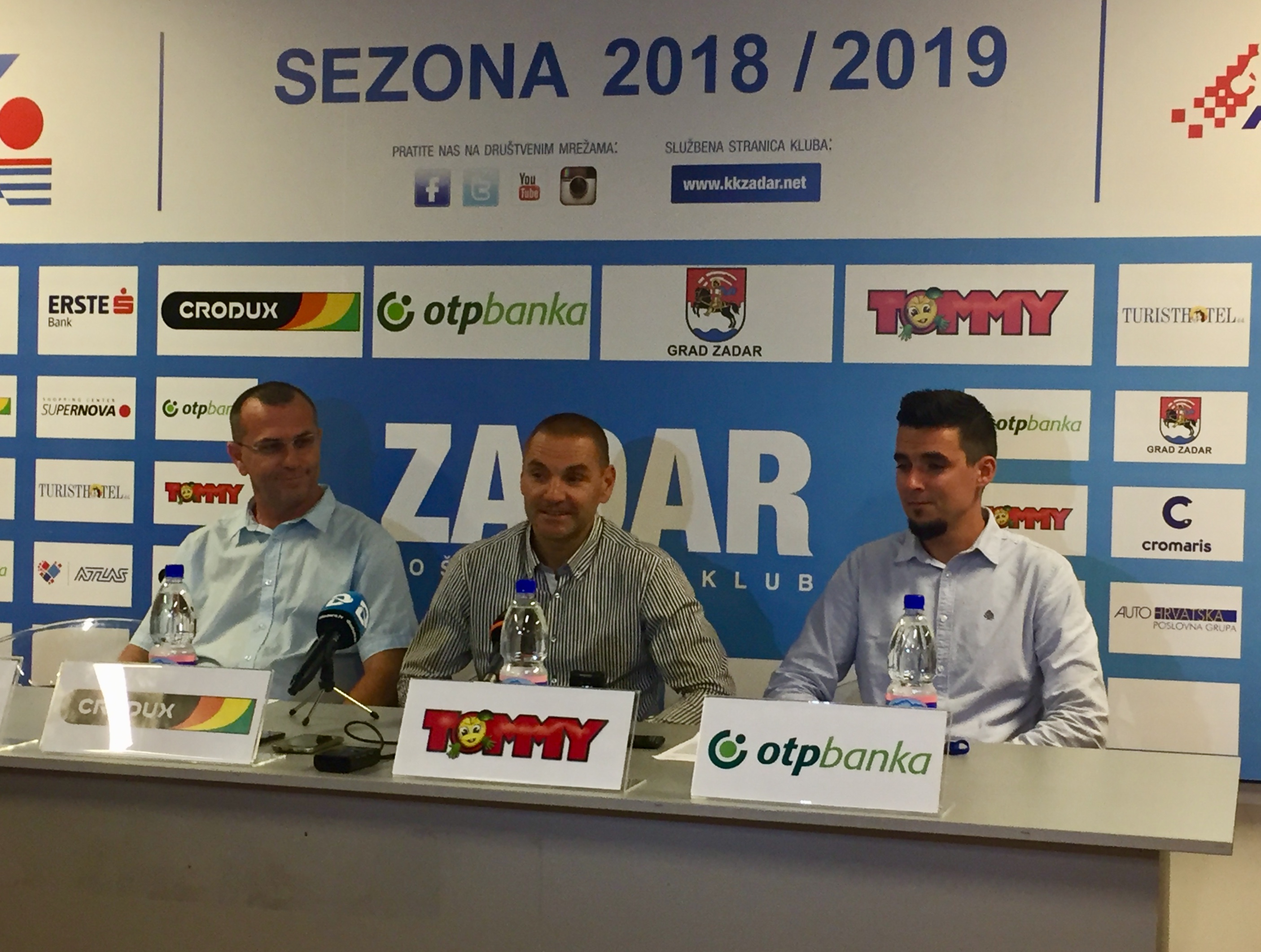 KK Zadar predstavio Ivana Ištuka i Josipa Adžića, novog voditelja marketinga i povjerenika za sigurnost!