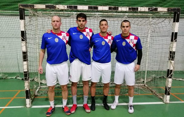 Čačić, Šušić, Stojanov, Ivandić, futsal reprezentativci hrvatske vojske!