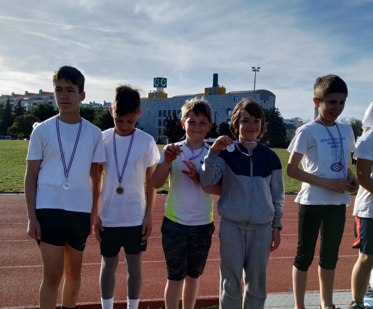 Pet medalja AK Fortius na prvom kolu Dalmatinske lige