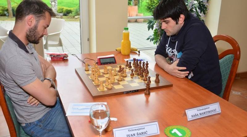 PRVENSTVO HRVATSKE U ŠAHU Saša Martinović i dalje pri samom vrhu!