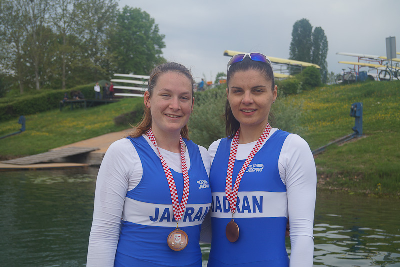 PH za seniore i veterane: Tri medalje za veslače Jadrana
