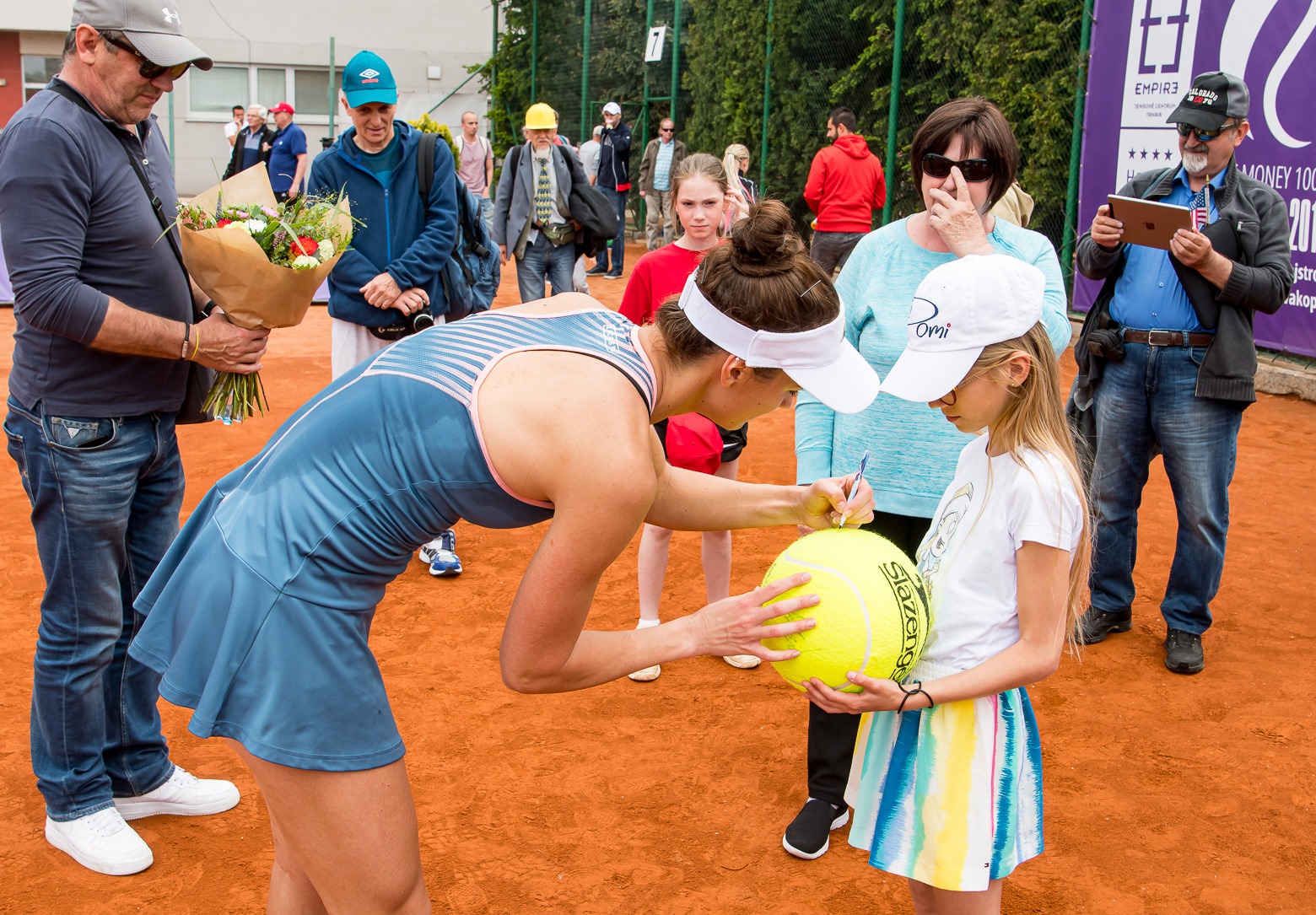 Pera protiv Han za polufinale WTA turnira u Lausanne