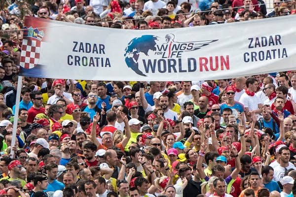 Danas u 13 sati Wings for Life World Run Zadar 2019.