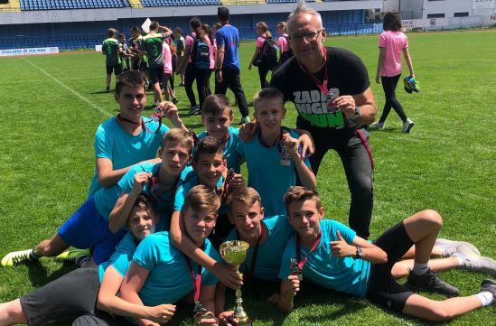 Djevojčice iz OŠ Benkovac te dječaci iz OŠ Šimuna Kožičića Benje drugi u Hrvatskoj u školskoj atletici