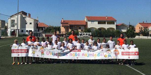 Podjela diploma i medalja 🥇🥈🥉🏆😀⚽🇭🇷️📸 Kamp Zadar – Ljubač Coerver® Coaching Hrvatska🇭🇷.