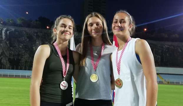 Matea Čerina mlađe juniorska prvakinja Hrvatske u utrci na 100 metara