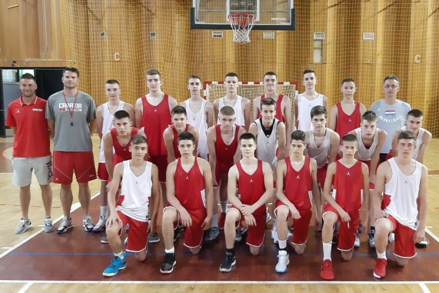 Petorica Zadrana u košarkaškoj reprezentaciji Hrvatske do 14 godina