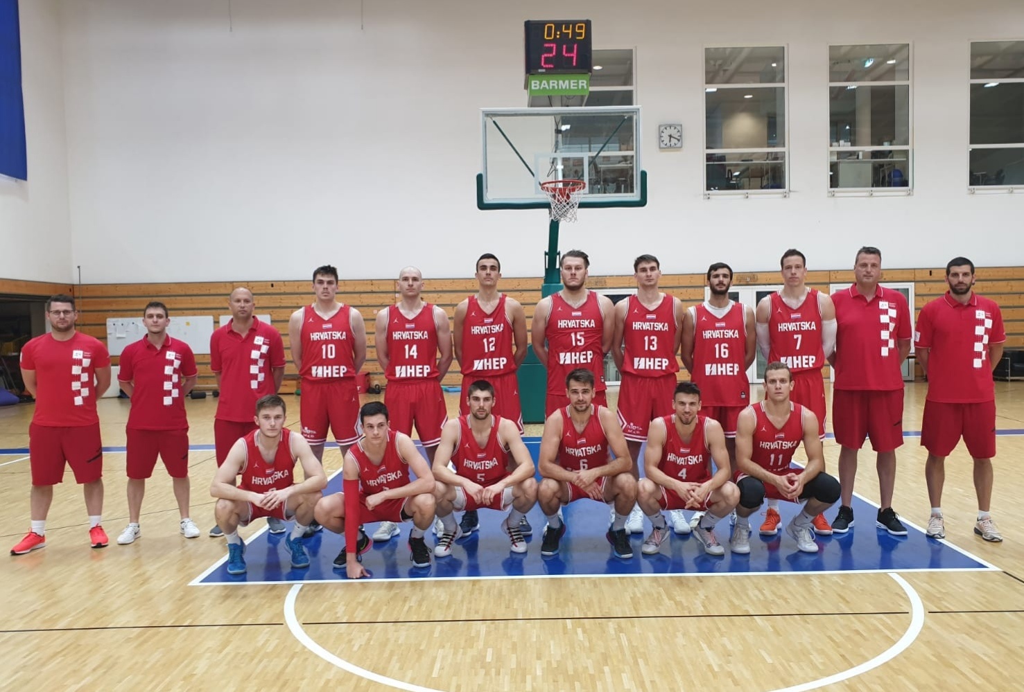 David Škara u reprezentaciji Hrvatske na Univerzijadi u Napulju