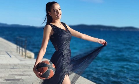 Ana Mandić u reprezentaciji Hrvatske na Europskom U-18 prvenstvu u Sarajevu
