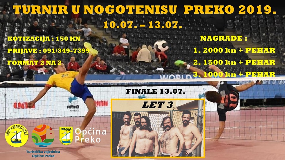 Turnir u Nogotenisu Preko 2019.