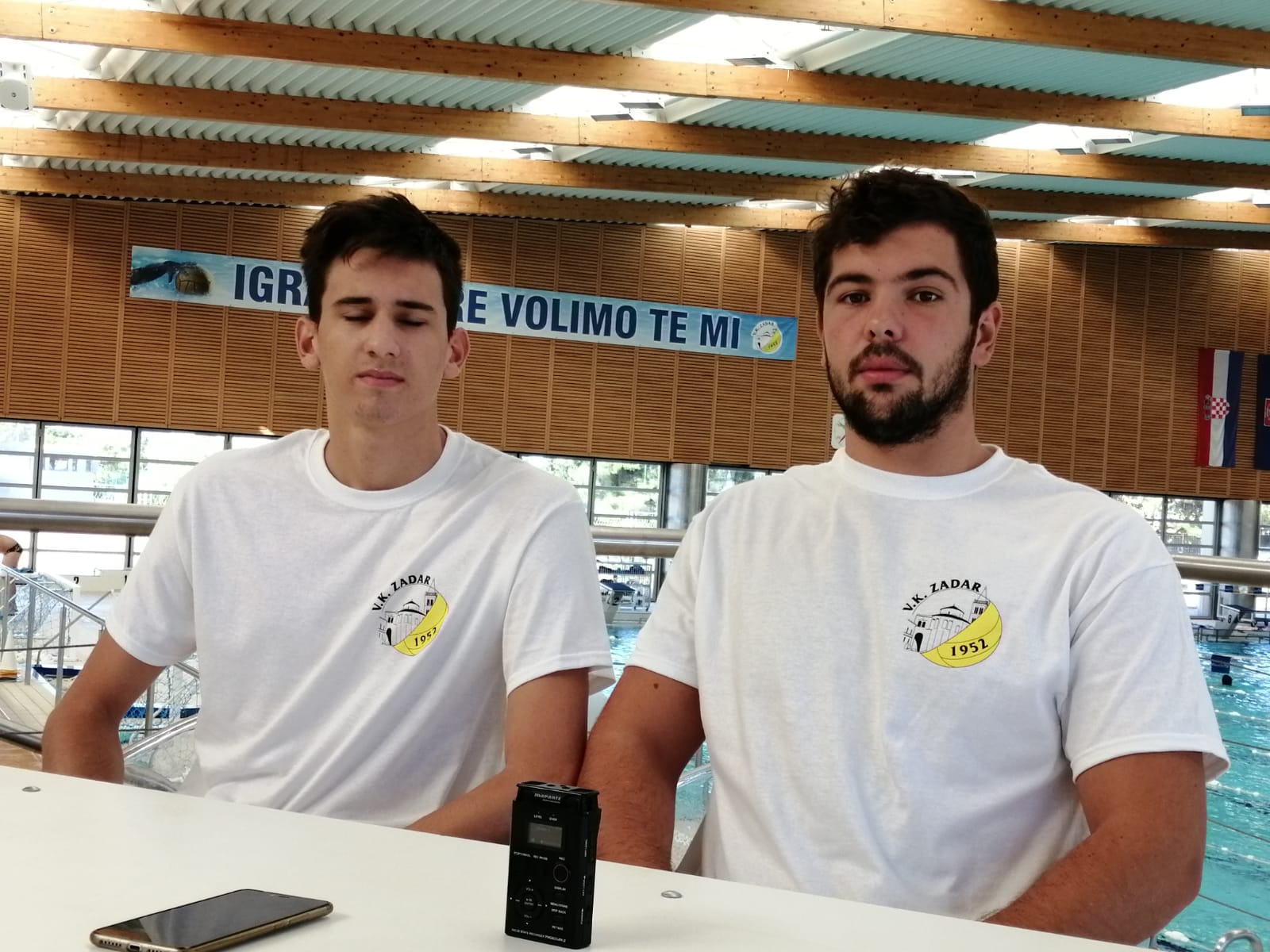 Novi igrači VK Zadar 1952 Domagoj Jajčinović i Antonio Vukojević: “U Zadar smo došli po preporuci!”