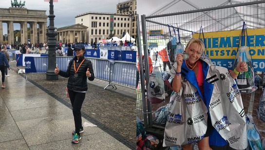 Članice MK Festina Lente, Đurđica Šokota i Natalija Gulin istrčale 46. Berlinski maraton