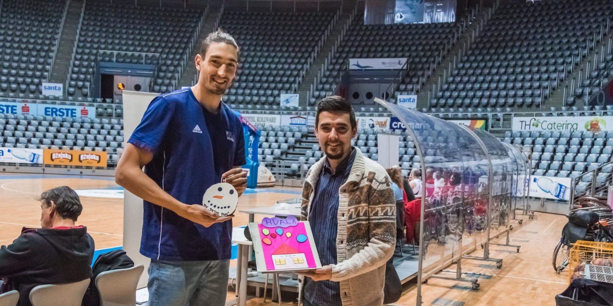 Djeca DV Petar Pan zahvalila KK Zadar na dolasku u njihov vrtić