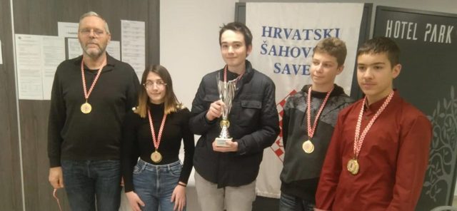 Šahisti Caspera kadetski prvaci Hrvatske