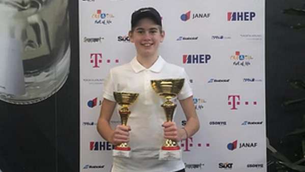 Chiara Jerolimov državna prvakinja do 14g. u konkurenciji parova