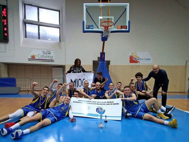 📢Srednjoškolska liga košarkaša – MIOC prvak!🏀👏🏆
