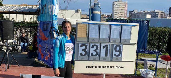 Anita Odžaković (AŠK Zadar) državna kadetska prvakinja u bacanju koplja