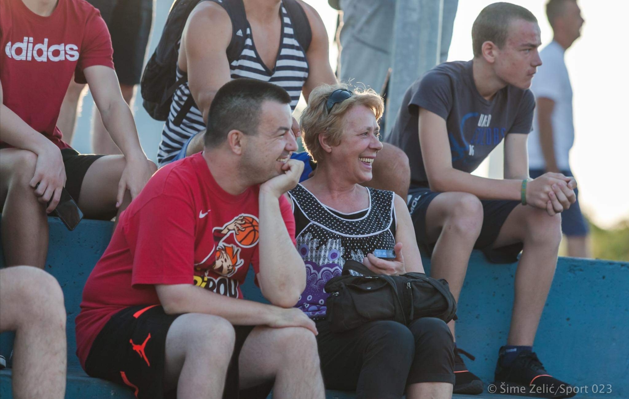 Kao supervizori Ljetne lige teta Mare i Bašo