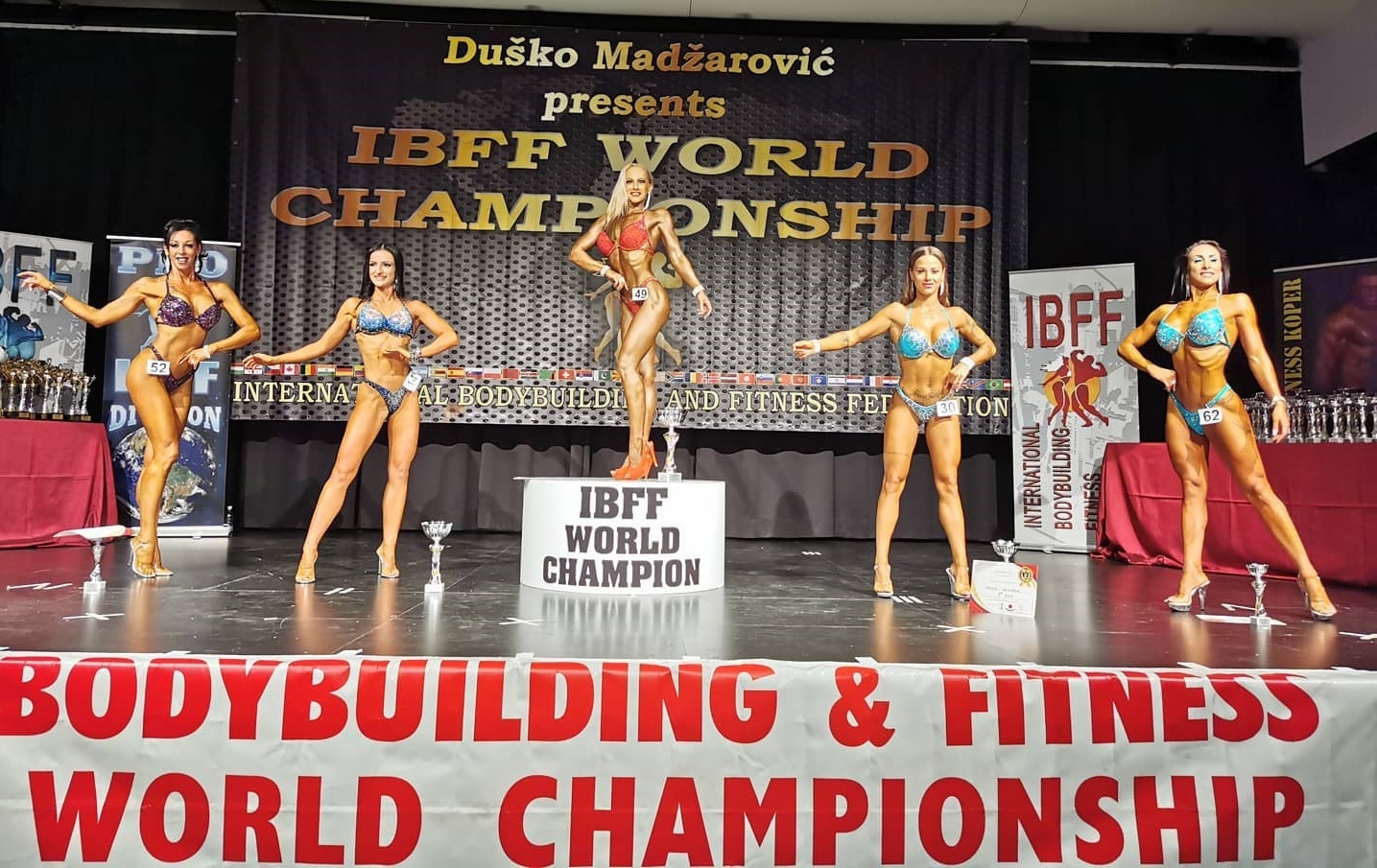 Bodybuilding: Vanja Tokić, Blaženko Mrkić i Nikolina Čalušić svjetski prvaci!