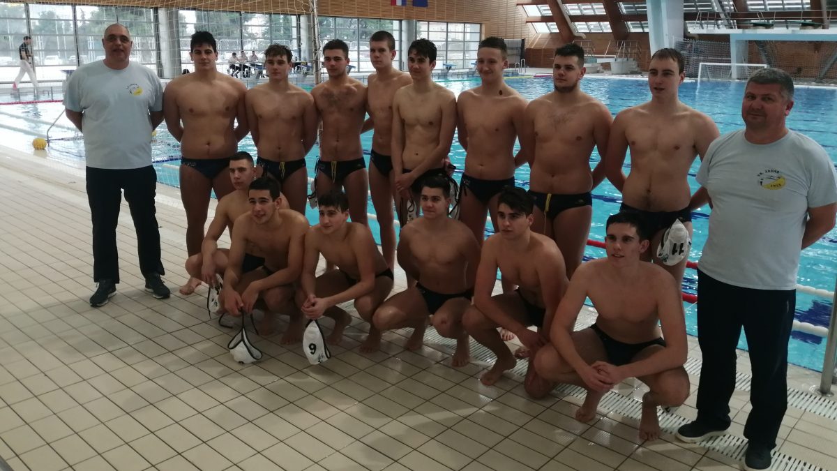 Juniori VK Zadar 1952 šesti na završnici Kupa Hrvatske