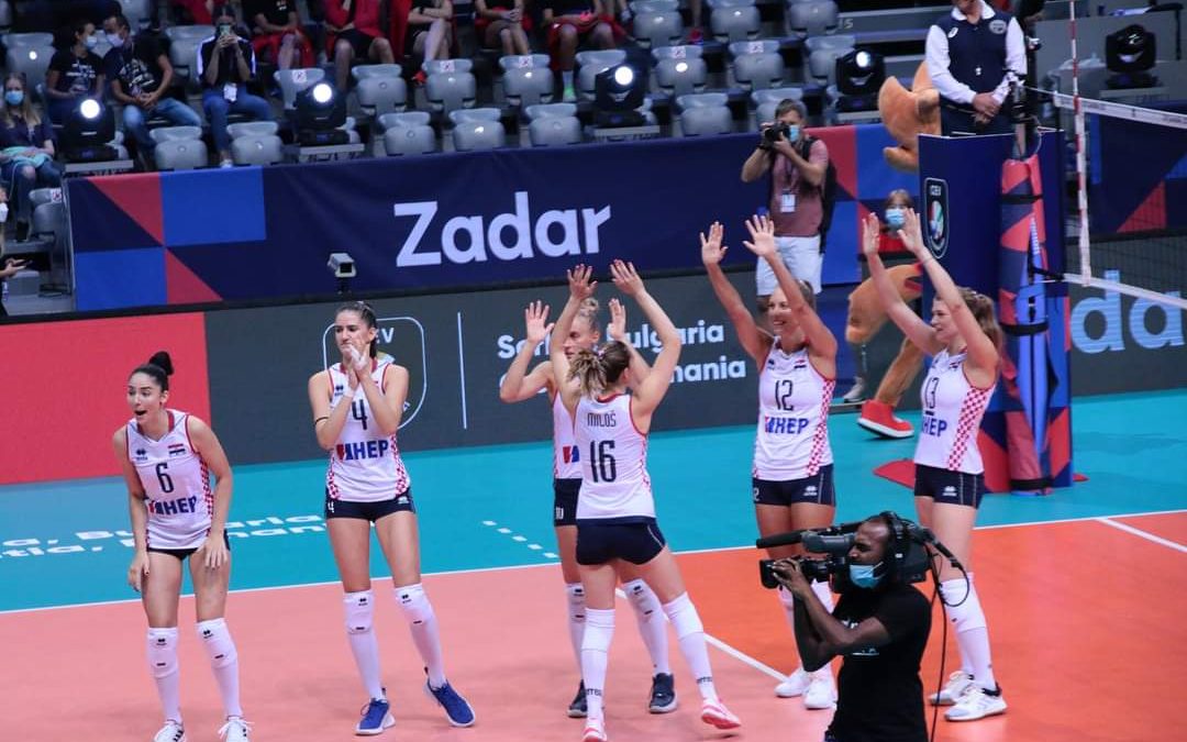 EP ODBOJKAŠICA Četvrta uzastopna pobjeda Hrvatske. S Italijom za prvo mjesto u skupini!