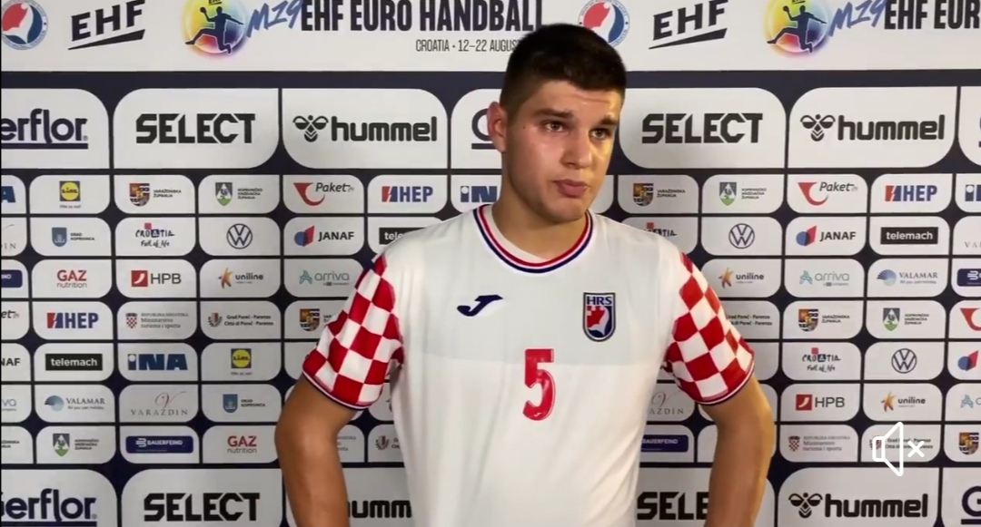 EP U RUKOMETU Jakov Dujić postigao jedan pogodak u slavlju Hrvatske protiv Austrije