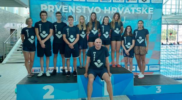 PK ZADAR Plivači i plivačice “Zadra” na 14. mjestu najuspješnijih klubova