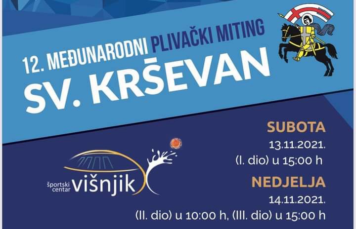 DAN GRADA ZADRA PK Zadar domaćin 12. plivačkog mitinga “Sveti Krševan”