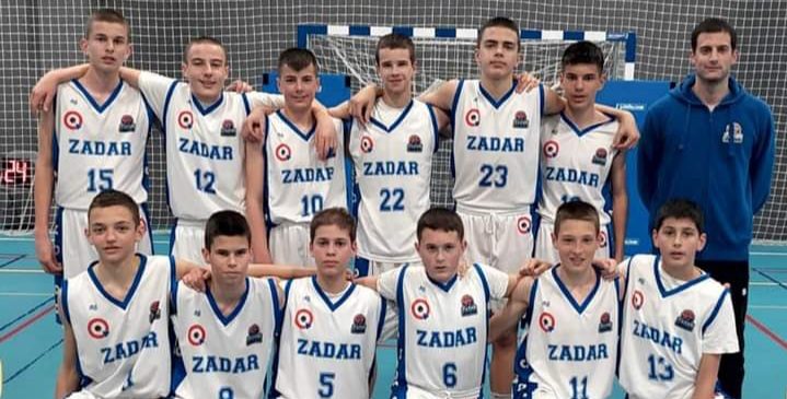 LIBERTAS PROLJETNI KUP Prvo mjesto U-14 selekcije Škole košarke Zadar u Dubrovniku