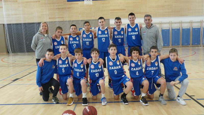 BRAVO DICO Škola košarke Zadar U-13 izborila odlazak na završni turnir PH-e