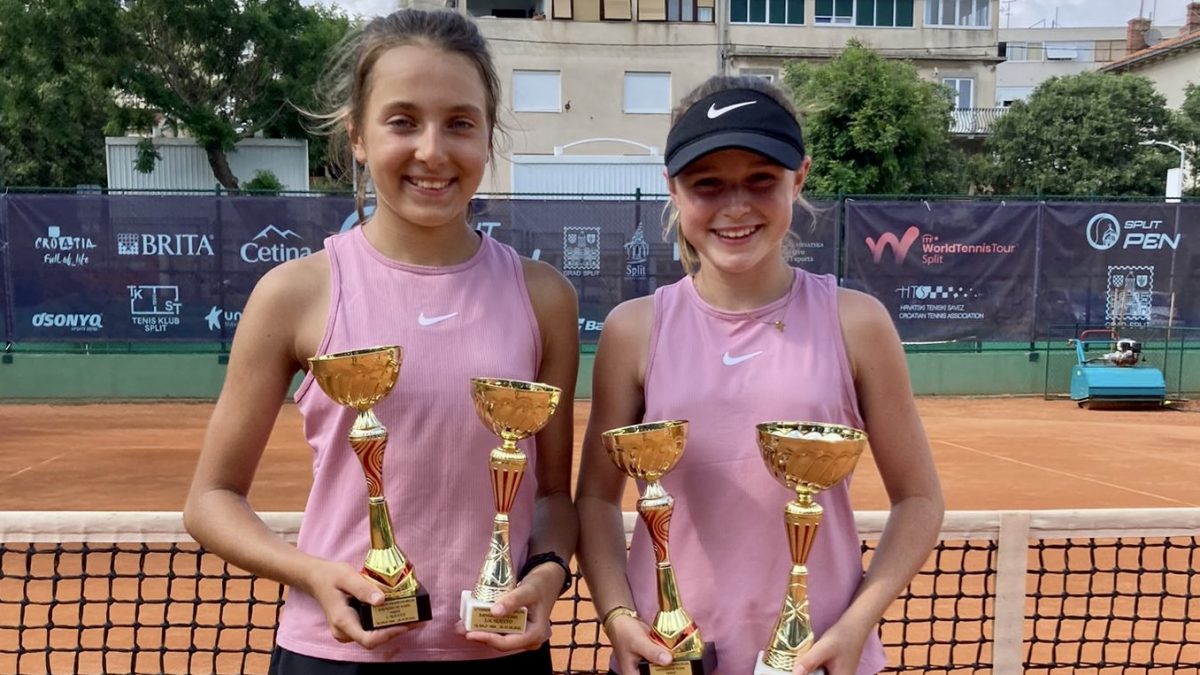 SPLIT OPEN Aleksandra Kardum iz TK Zadar 08 s partnericom Katom Sučić do naslova u parovima