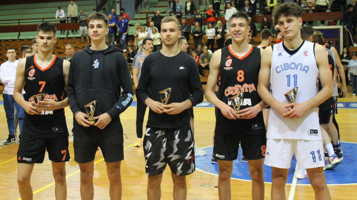 ZAVRŠNICA PH Bronca juniora KK Zadar, Krševan Klarica u najboljoj petorci