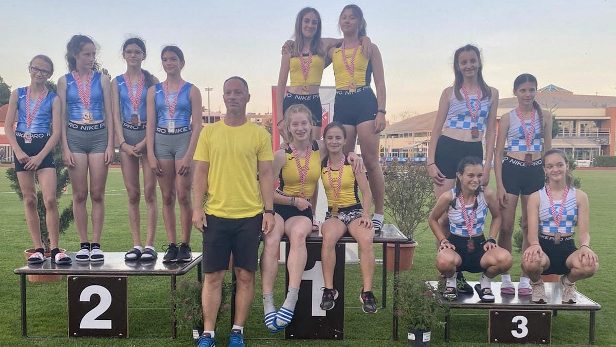 ATLETIKA U Varaždinu održano kadetsko i mlađe kadetsko Prvenstvo Hrvatske Fortiusu 13, AŠK-u osam, a Benkovcu tri medalje