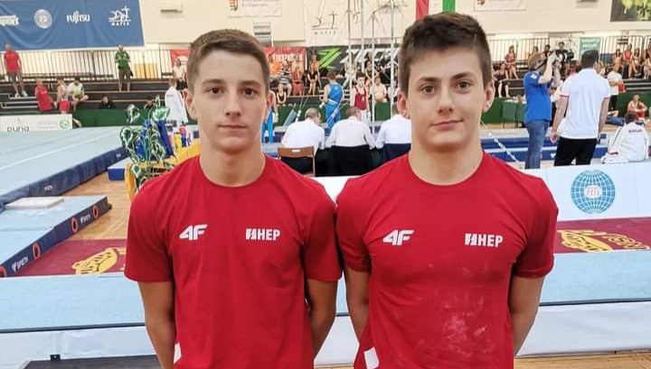 GIMNASTIČKI KLUB SALTO Tomislav Pavić i Niko Nevešćanin debitiraju u Mađarskoj za reprezentaciju Hrvatske