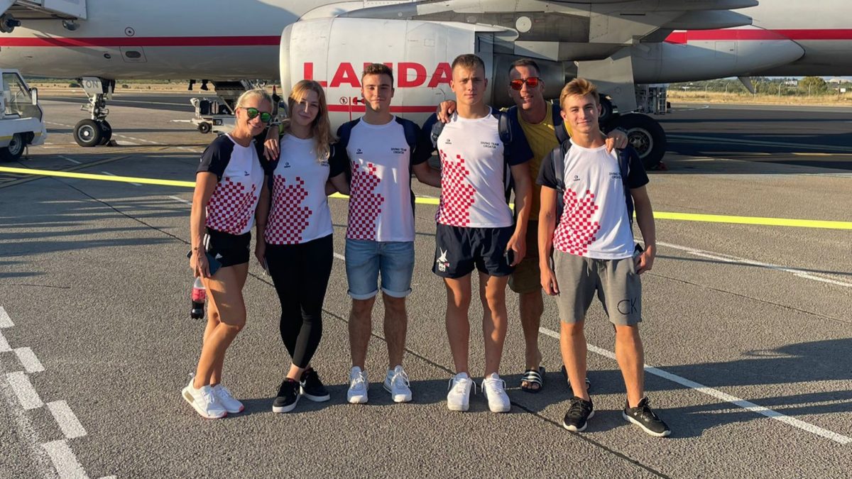 EUROPSKO JUNIORSKO PRVENSTVO U SKOKOVIMA U VODU Zadarske snage Matej Nevešćanin, Bruna i Marko Huljev te Lora Magaš