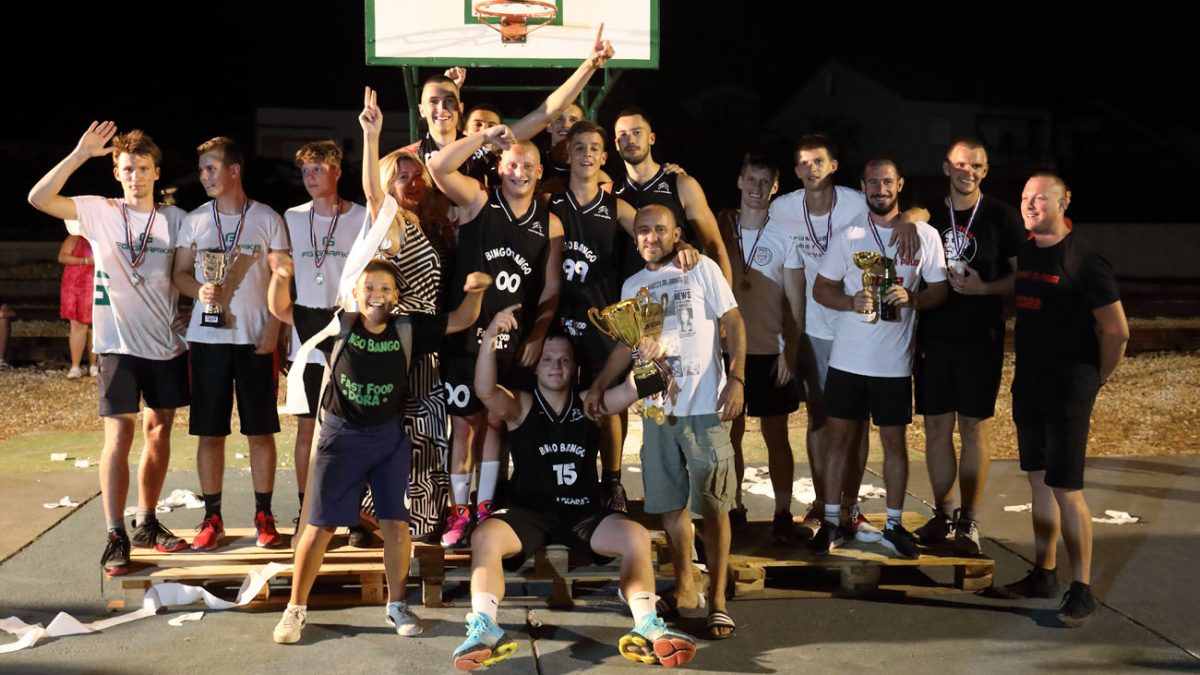 BIBINJSKI BASKET NA PRUZI Prvo mjesto osvojio je Bingo Bango