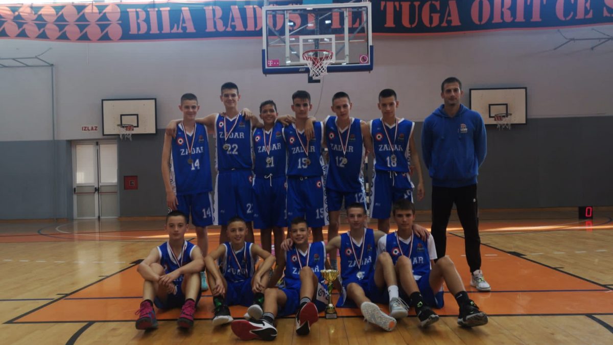 ŠKOLA KOŠARKE ZADAR Drugo mjesto na Kupu Dražena Petrovića