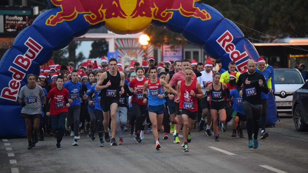 Održana sportsko-humanitarna božićna utrka Zadar Christmas Run 2022