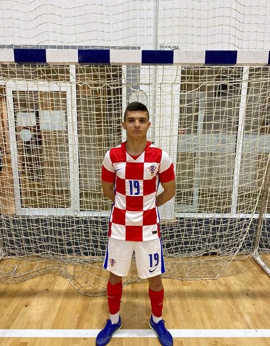 MNK GAUNI Ante Gagula debitirao za hrvatsku futsalsku U-19 reprezentaciju Hrvatske