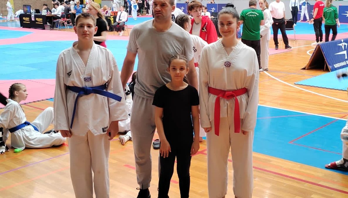 TAEKWONDO KLUB PLOVANIJA Antonio Dellavia osvojio broncu na “Susedgrad – Sokol Pokalu”