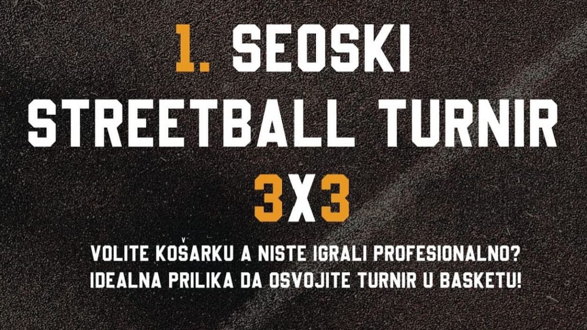 1. Seoski Streetball turnir 3×3 u Škabrnji!