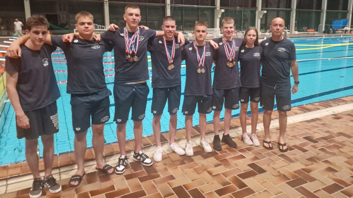 PLIVAČKI KLUB JADERA Deset osvojenih medalja na Regionalnom prvenstvu Hrvatske
