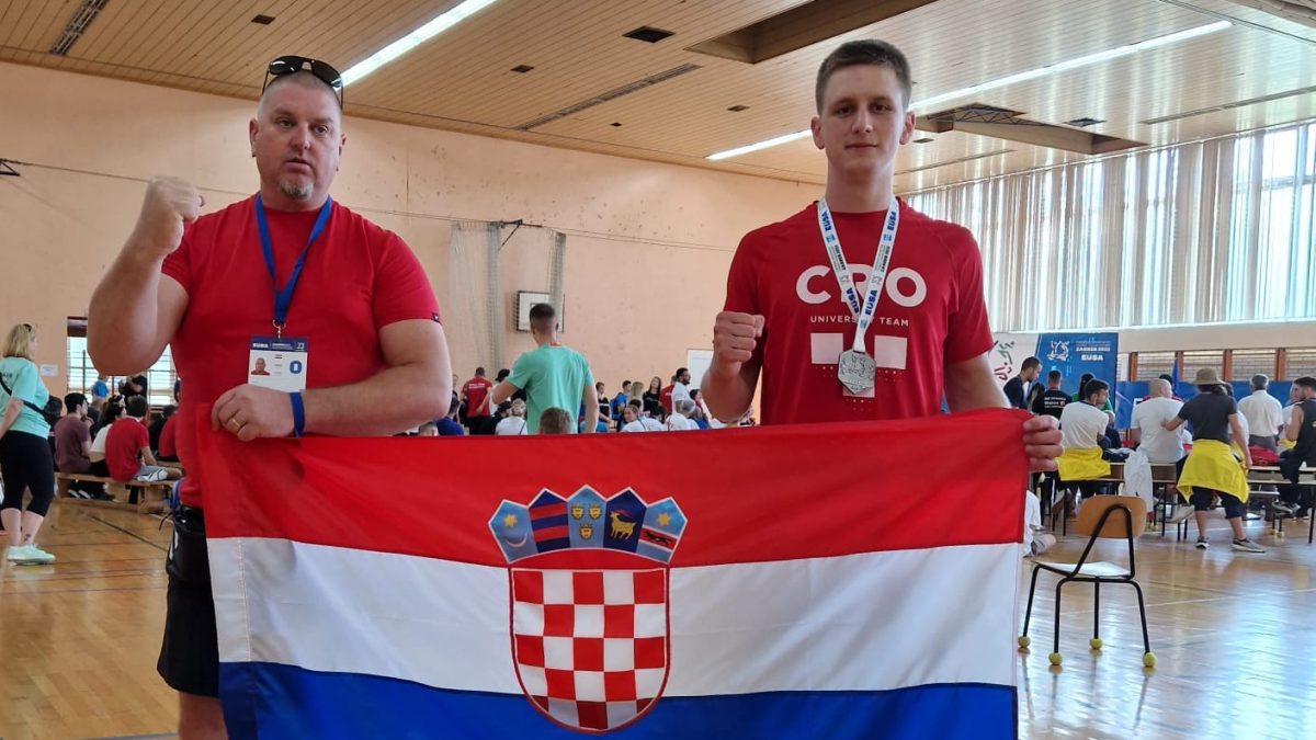 UNISPORT ZD Srebro Roka Marčine na Europskom sveučilišnom prvenstvu u kickboxingu!