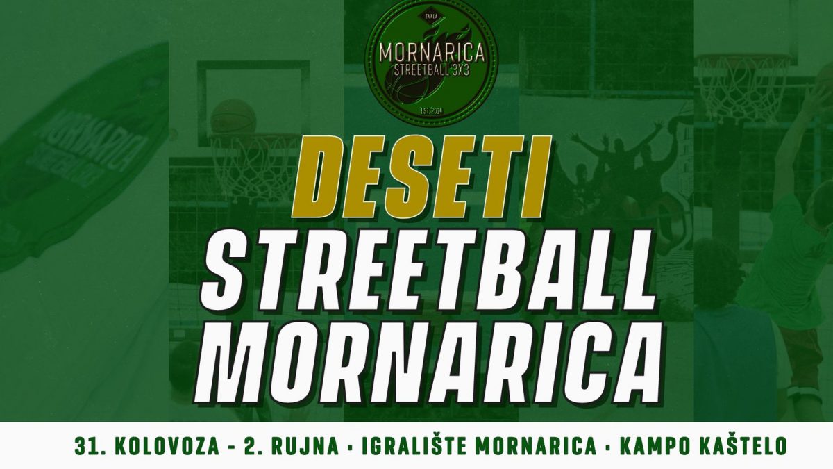 Uskoro počinje 10. jubilarno izdanje turnira u basketu ‘Streetball Mornarica’